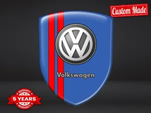 VW Pegatinas Auto Duraderas Lujo Personalizable Estilo